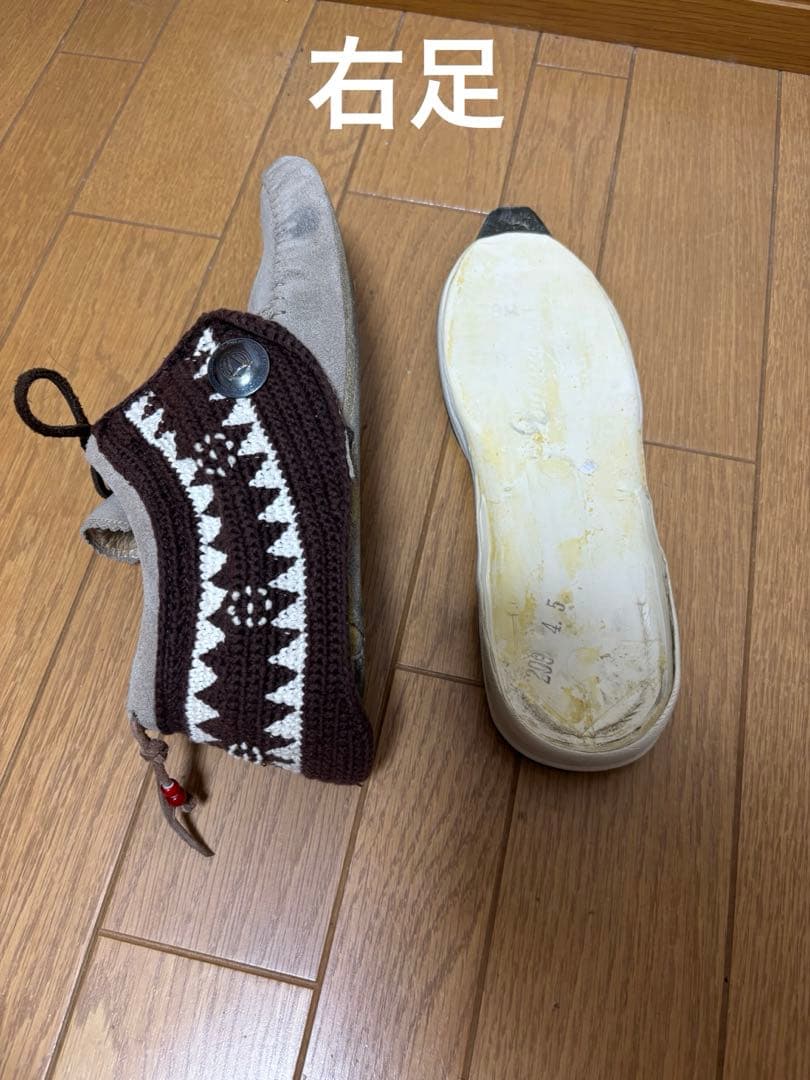 「ソール修理必要」Visvim FBT knit