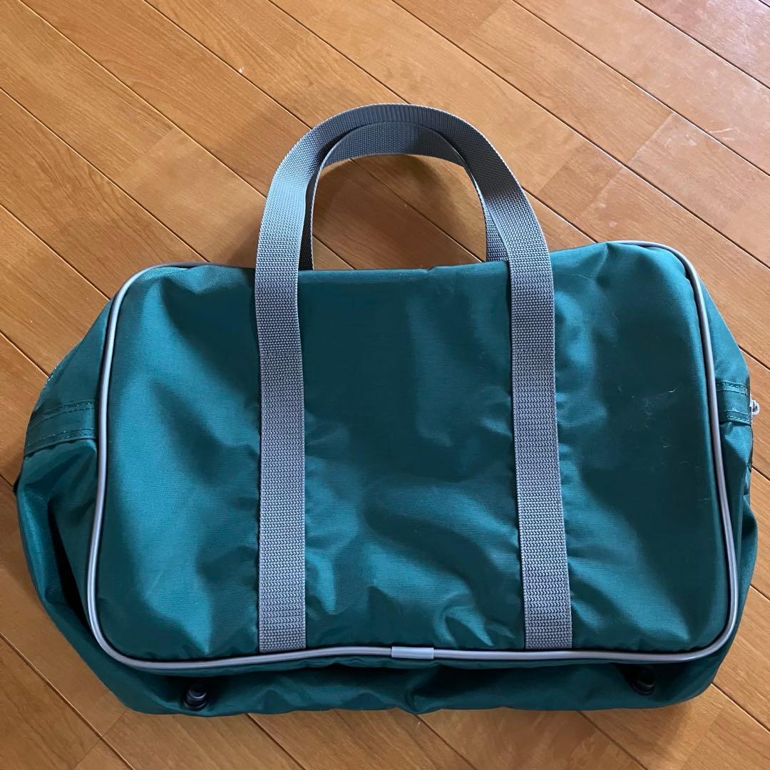 旧型ワッペ　スクバ緑　マルミ運動具店購入品