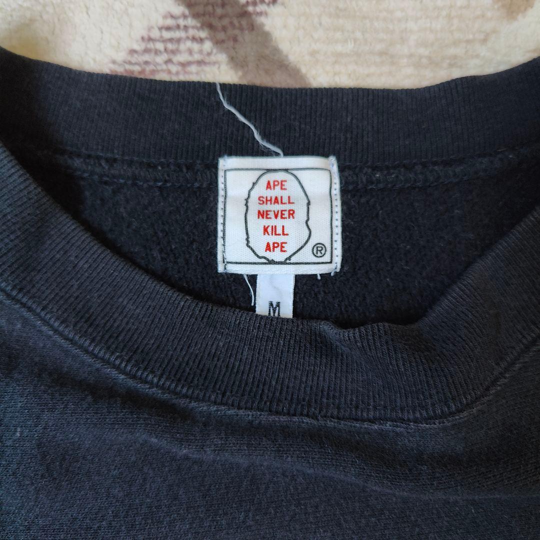 A BATHING APE アベイシングエイプ スウェット Mサイズ ビッグロゴ
