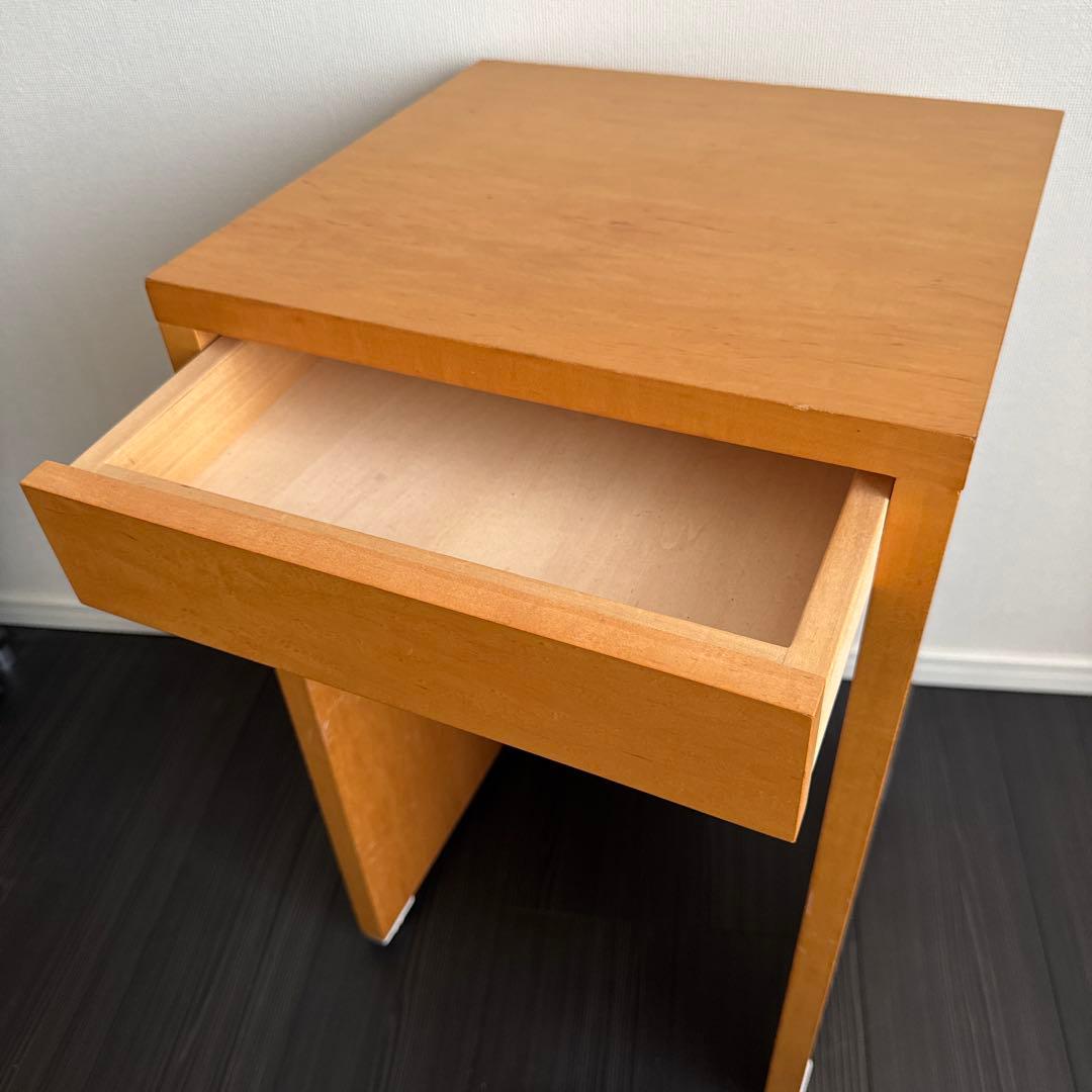 IDEE SQUARE スクエアシリーズ メープル材 サイド テーブル