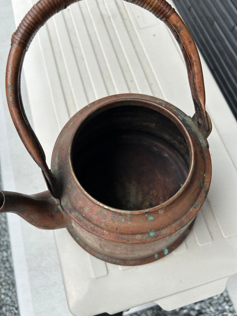 ヴィンテージ 銅製やかん 2個セット