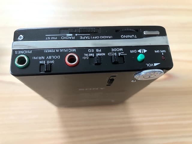 超希少美品 整備済完全動作品 SONY Walkman WM-F203 ブラック