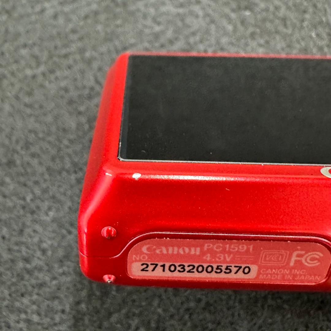 Canon IXY 410F レッド コンパクトデジタルカメラ