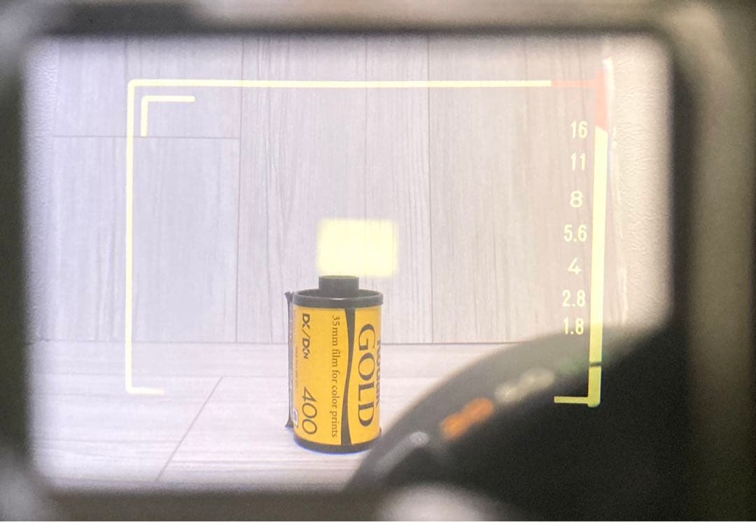 『動作確認済み』Konica C35 FD ブラックボディ フィルムカメラ