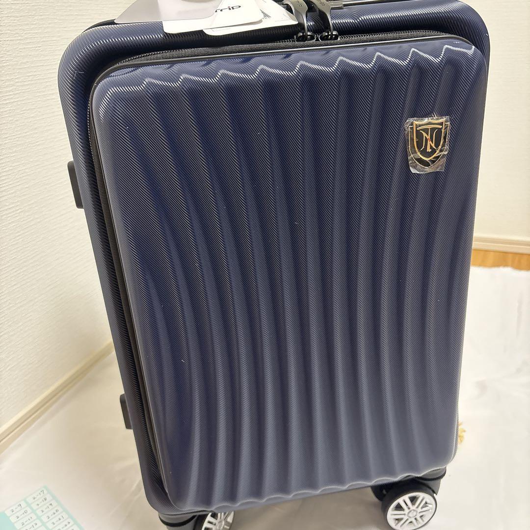 スーツケース 機内持ち込み フロントオープン キャリーケー 40L