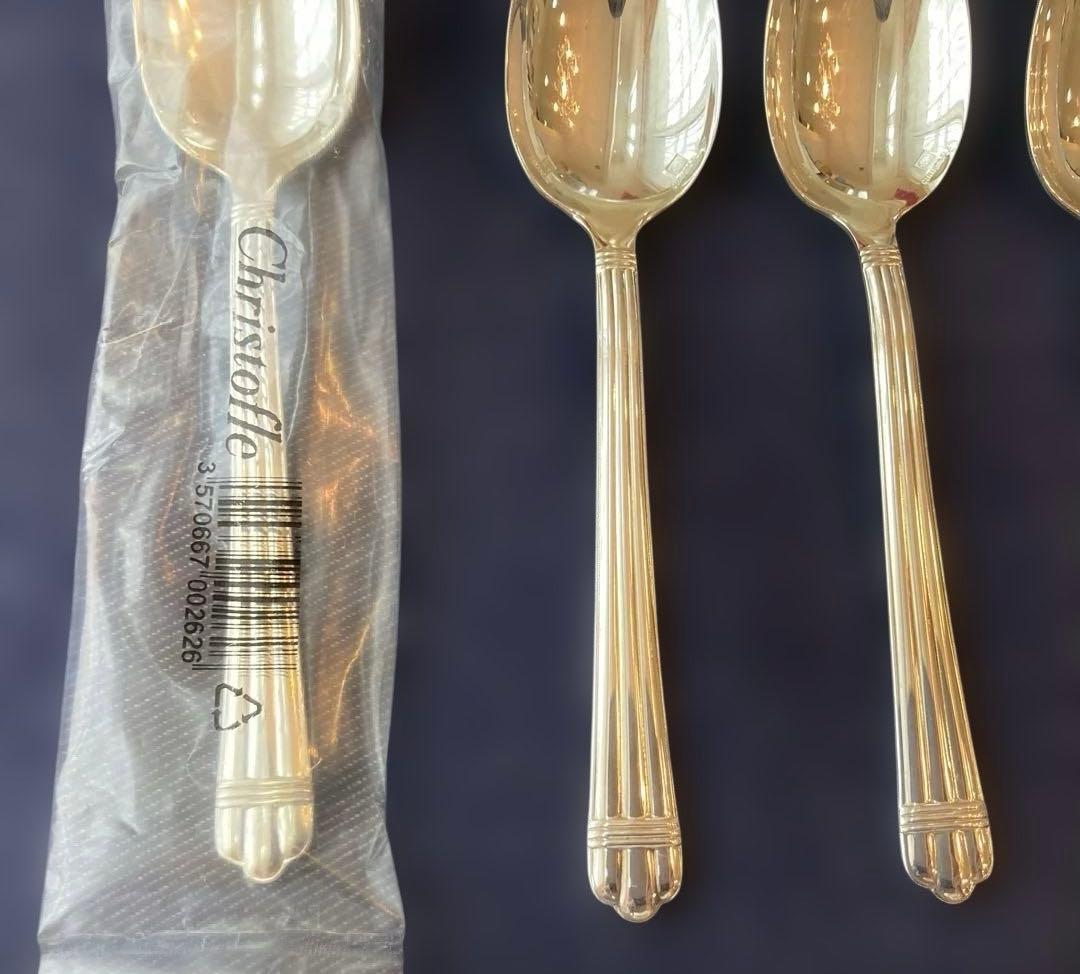 希少 クリストフル アリア スプーン、フォーク、ケーキサーバー13点セット 新品