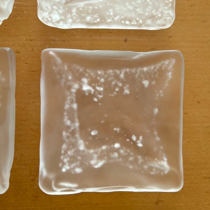 藤田喬平さん 作 手吹 四方皿