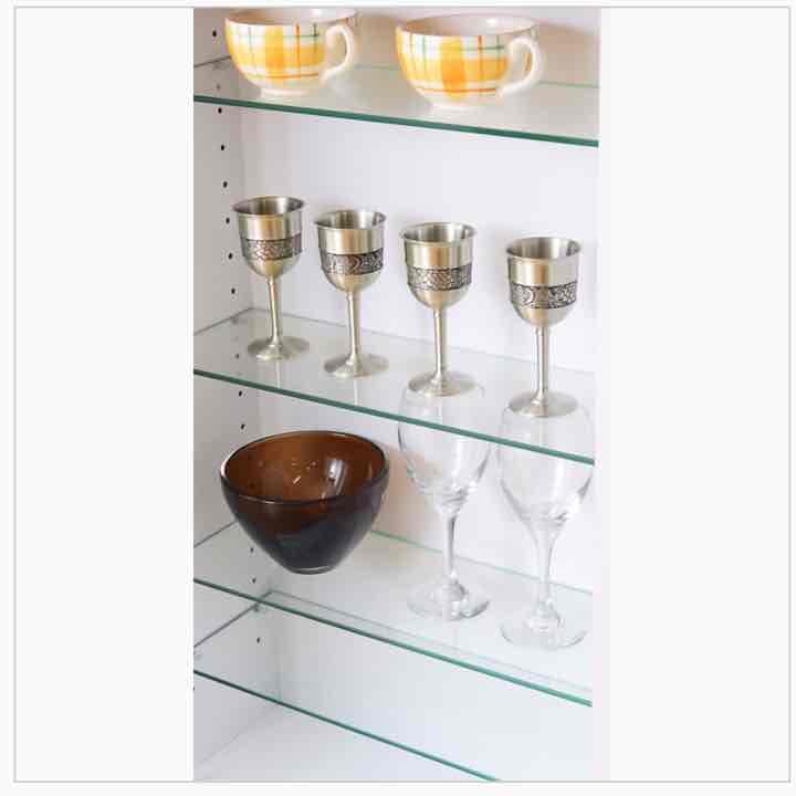 ⭐️コレクションラック　ハイタイプ　浅型　DBR/WH⭐️