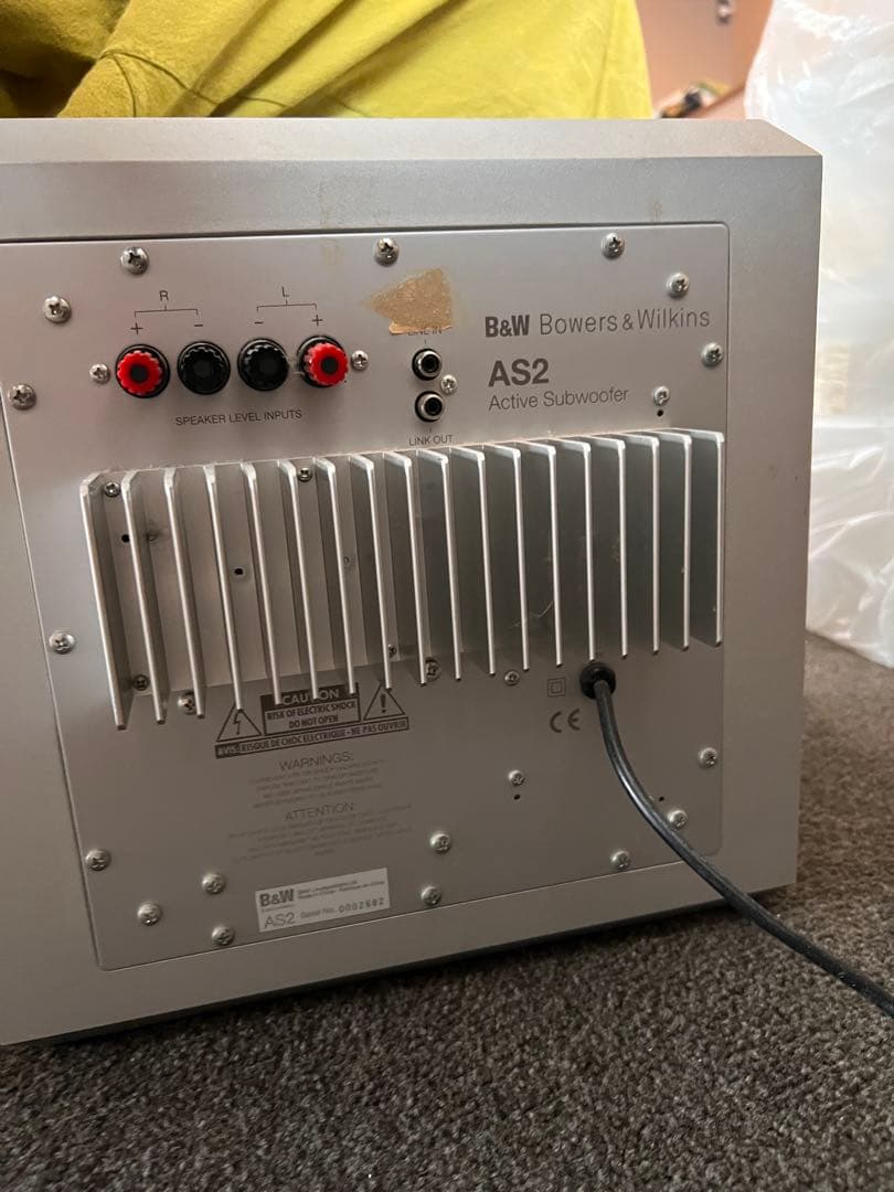 スピーカー・ウーファー Bowers & Wilkins AS2