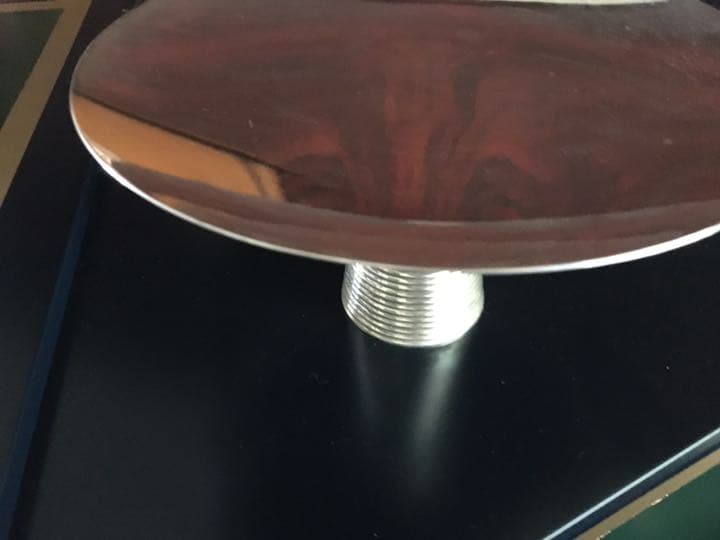 美品　シルバー　コンポート　コンランショップ