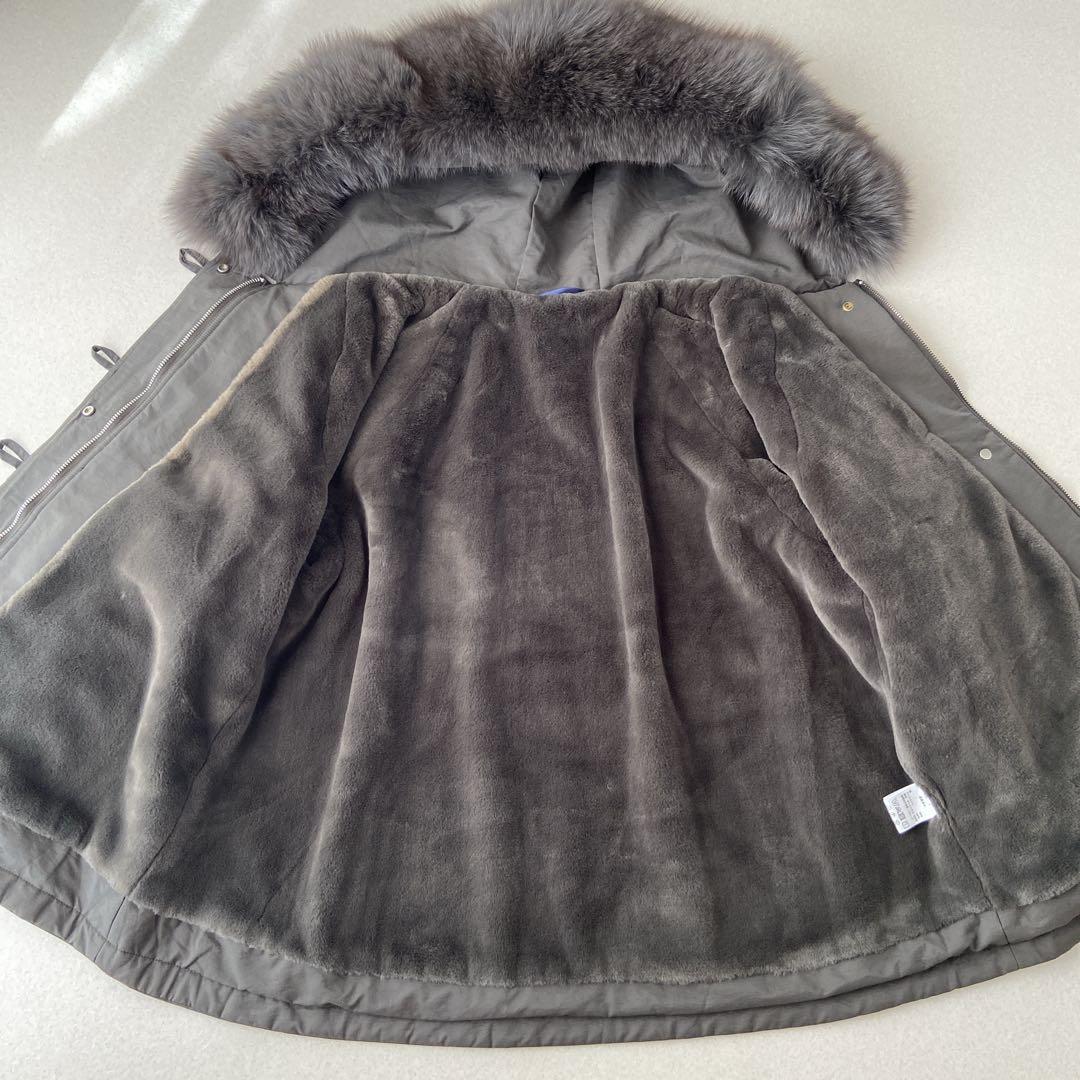 ✨極美品✨ ポリーヌブロー　ラクーンファー　モッズコート　オーバーサイズ　近年