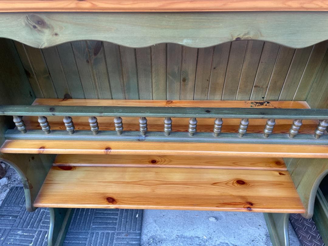 ★ 収納 棚 ウェルシュドレッサー オープンボード カップボード カントリー 風