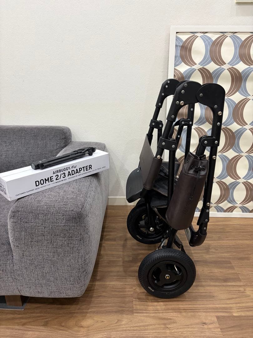 2-1⚠️専用ページ⚠️エアバギーDOME3 ペットカート　アースグレー　ラージ