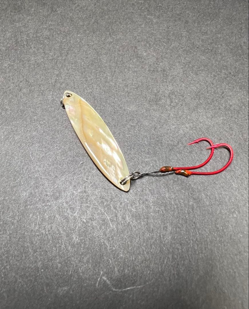 シェルスプーン夜光貝　アワビ5点セット　レイクトローリング