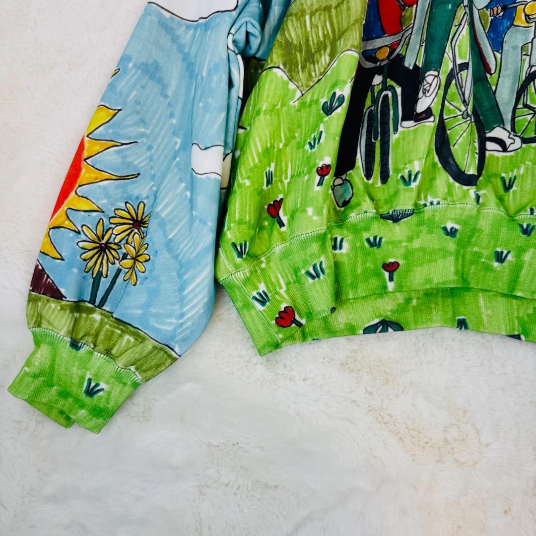 little sunny bite kids sweat top　ロゴ　Mサイズ