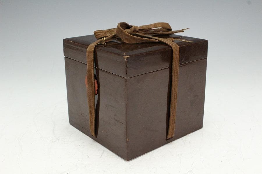 茶道具 古清水 しめ縄絵 茶碗 美品(K-BB519)