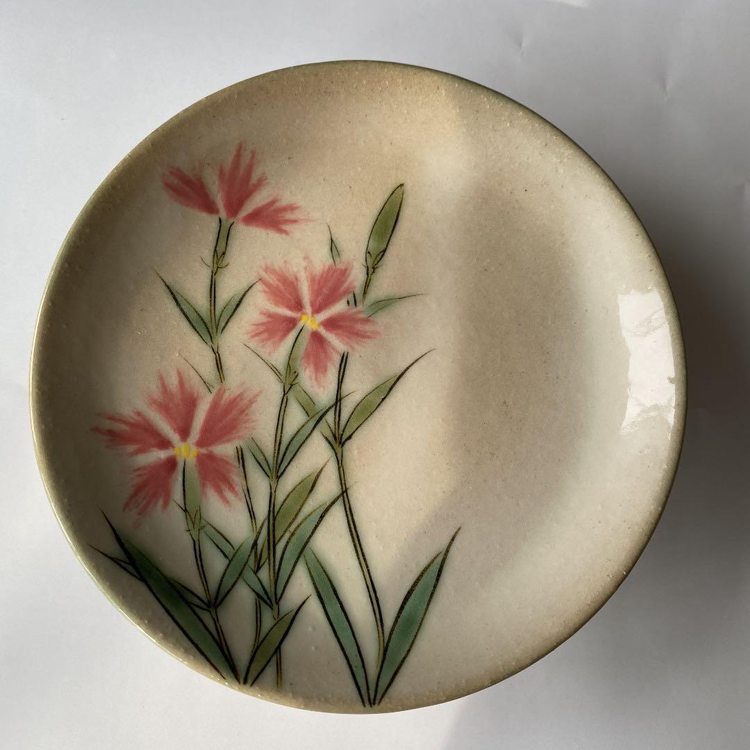 京焼　陶庵　台付小皿5点セット