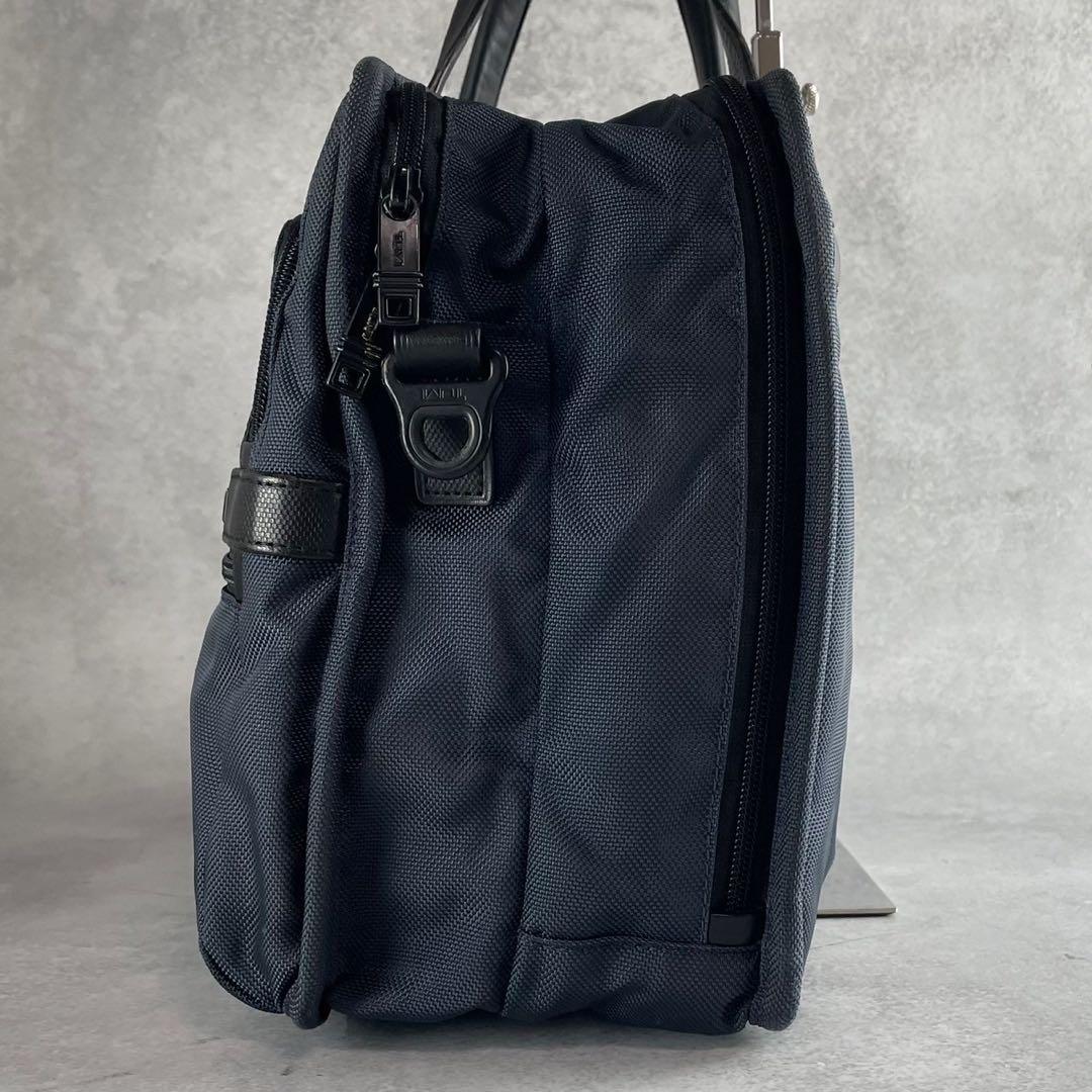 トゥミ×ソフネット別注 アルファ2 2way ビジネスバッグ ブリーフケース 紺