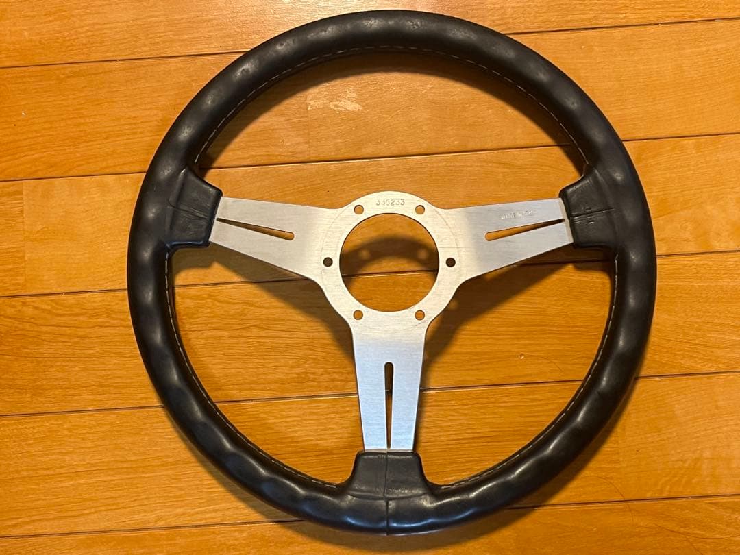 も*ん様 ナルディステアリング　ブラックレザー