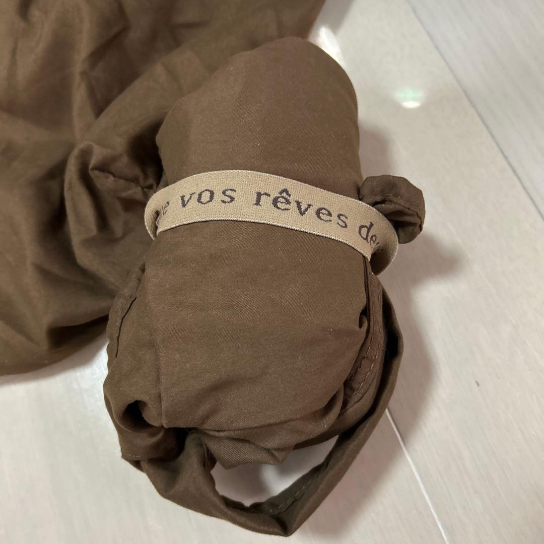 yumi ブラウン エコバッグ 中型