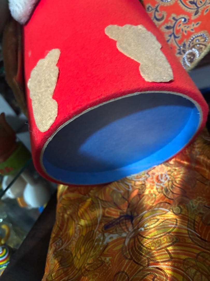 昭和レトロ　わんちゃん　犬　レトロポップ　小物入れ　ボックス　希少　当時物