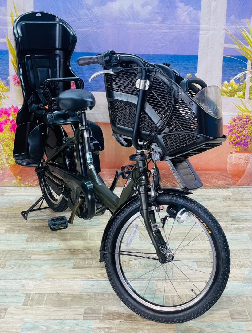 ヤマハパスキス⭐️人気モデル！子供乗せ電動アシスト自転車Y3420