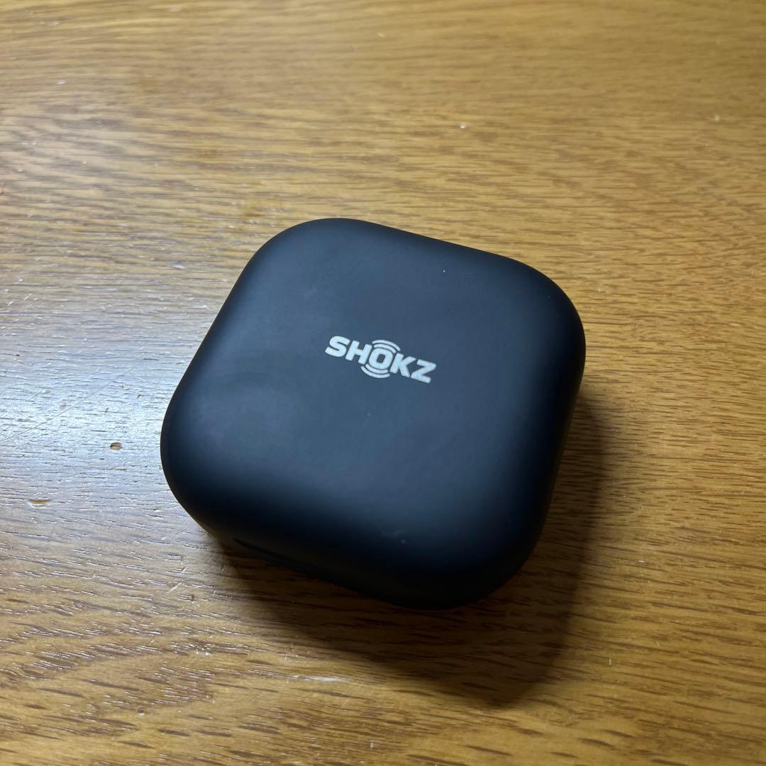 【保証1年弱】SHOKZ OPENFIT ワイヤレスイヤホン ブラック