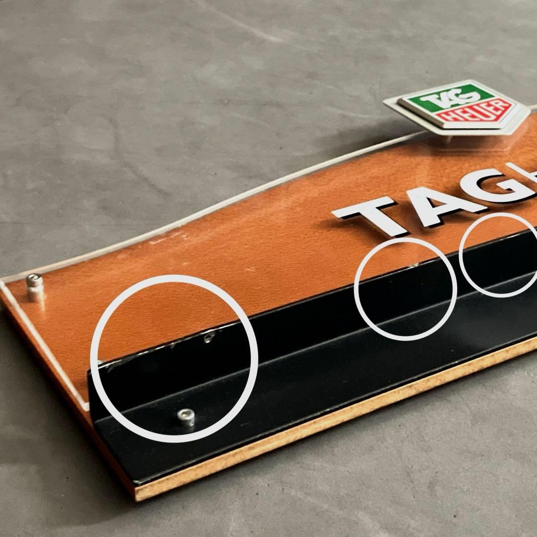 非売品◎店頭ディスプレイTAG HEUER 90s vintage オブジェ