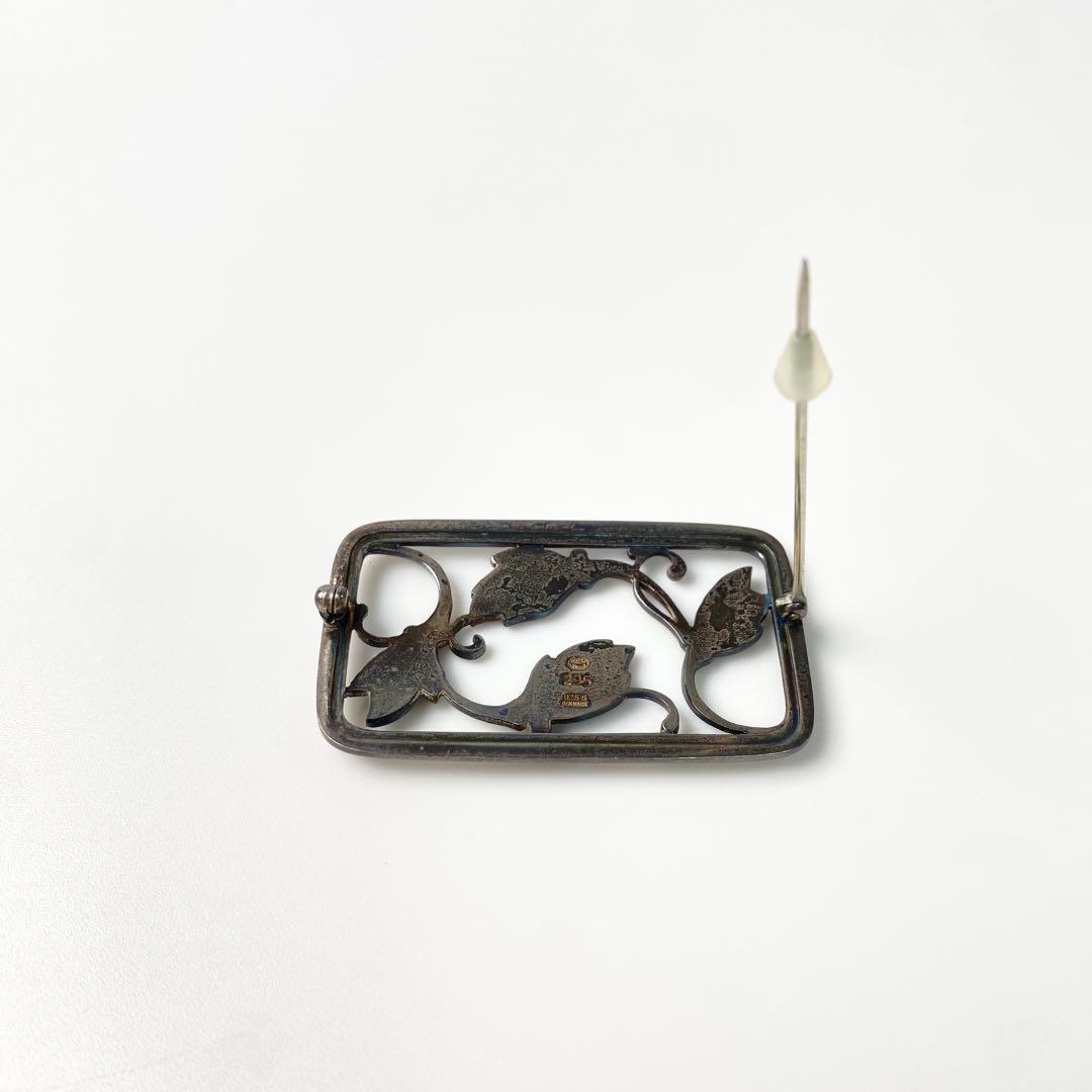 ジョージジェンセン   ブローチ 925 シルバー.