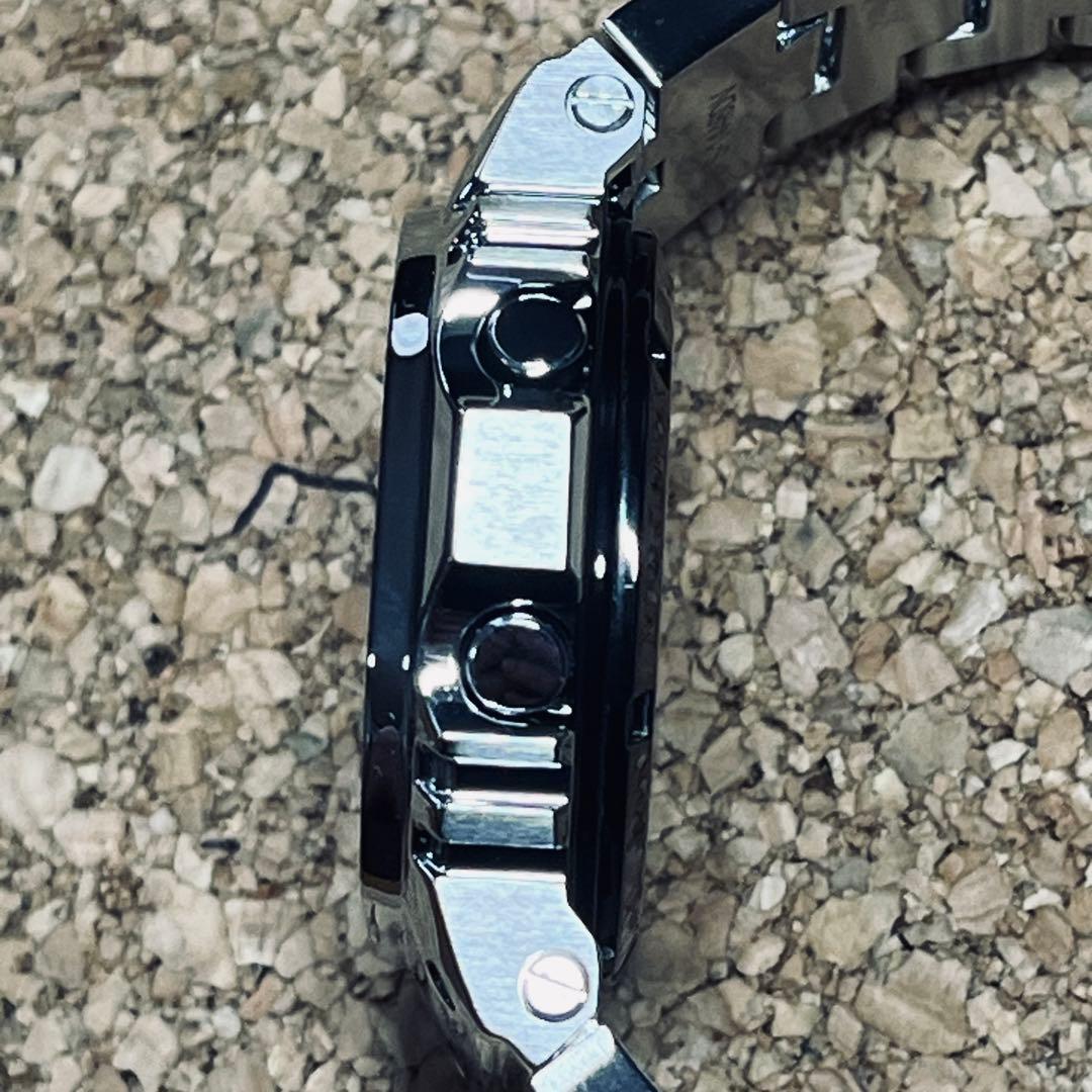 美品カシオGーSHOCK/GMWーB5000Dー1JAソーラー電波フルメタル