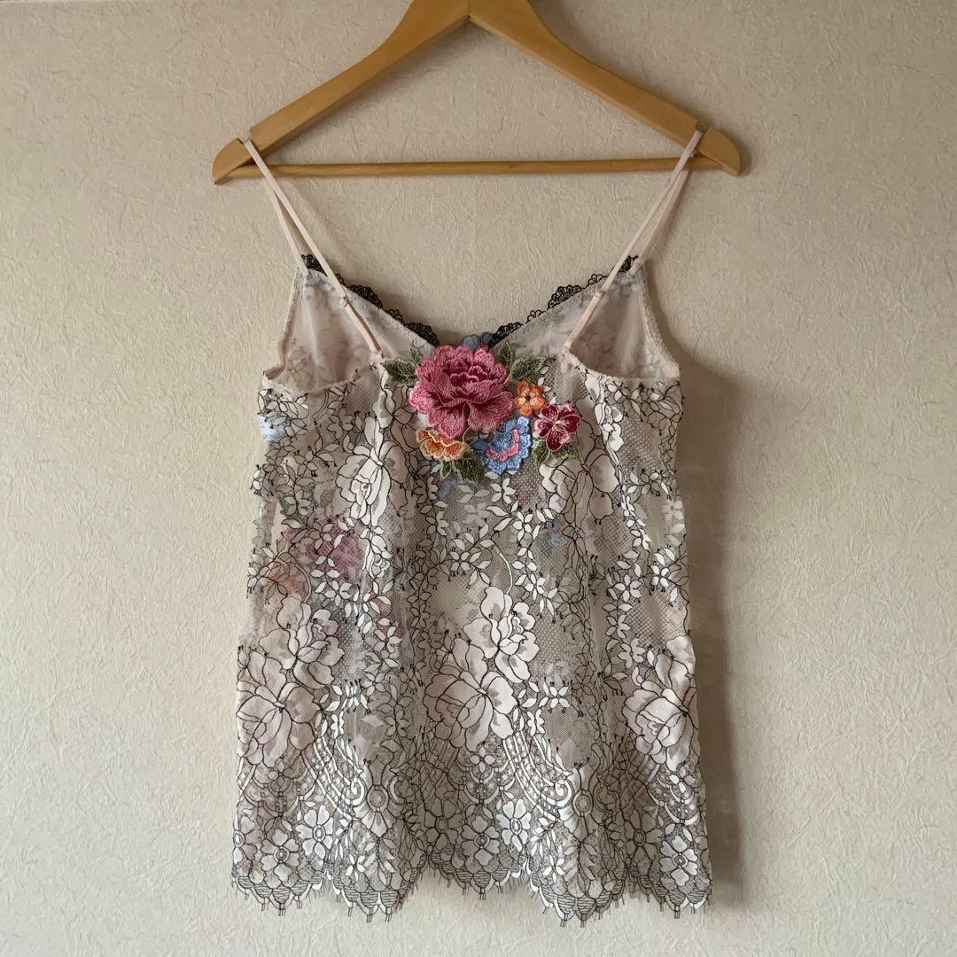 サルート　59 店舗限定　フォークロア PI キャミソール　M