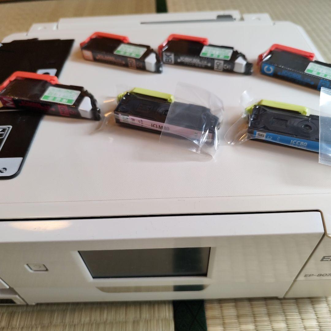 【ジャンク品】EPSON プリンタ　EP-807AW