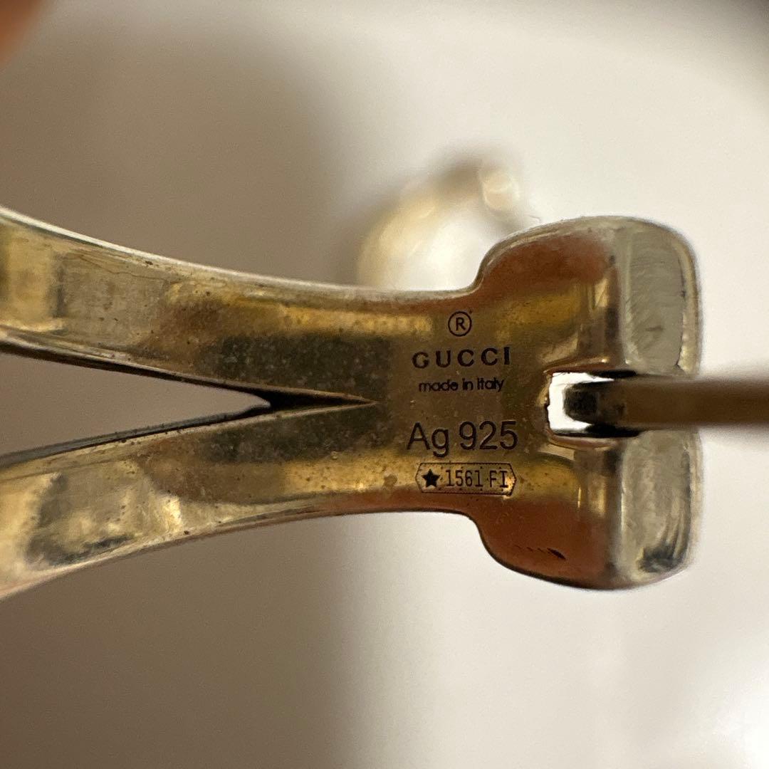 GUCCI フープピアス Ag925