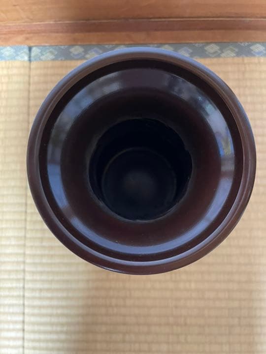 【値下げ】真峰 青銅花瓶 高さ31cm