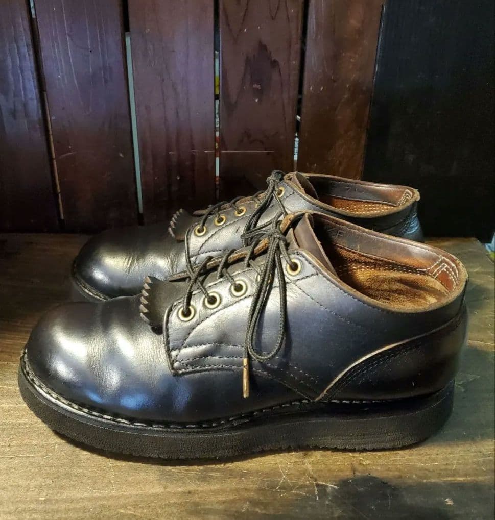 HATHORN OXFORD ハソーン 8 1/2E クロムエクセル 茶芯