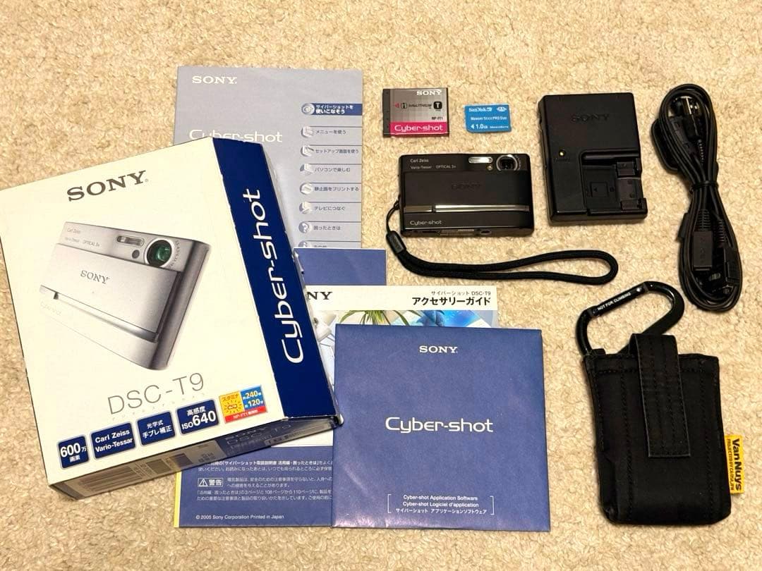 SONY DSC-T9 デジタルカメラ（メモステ1GB付）