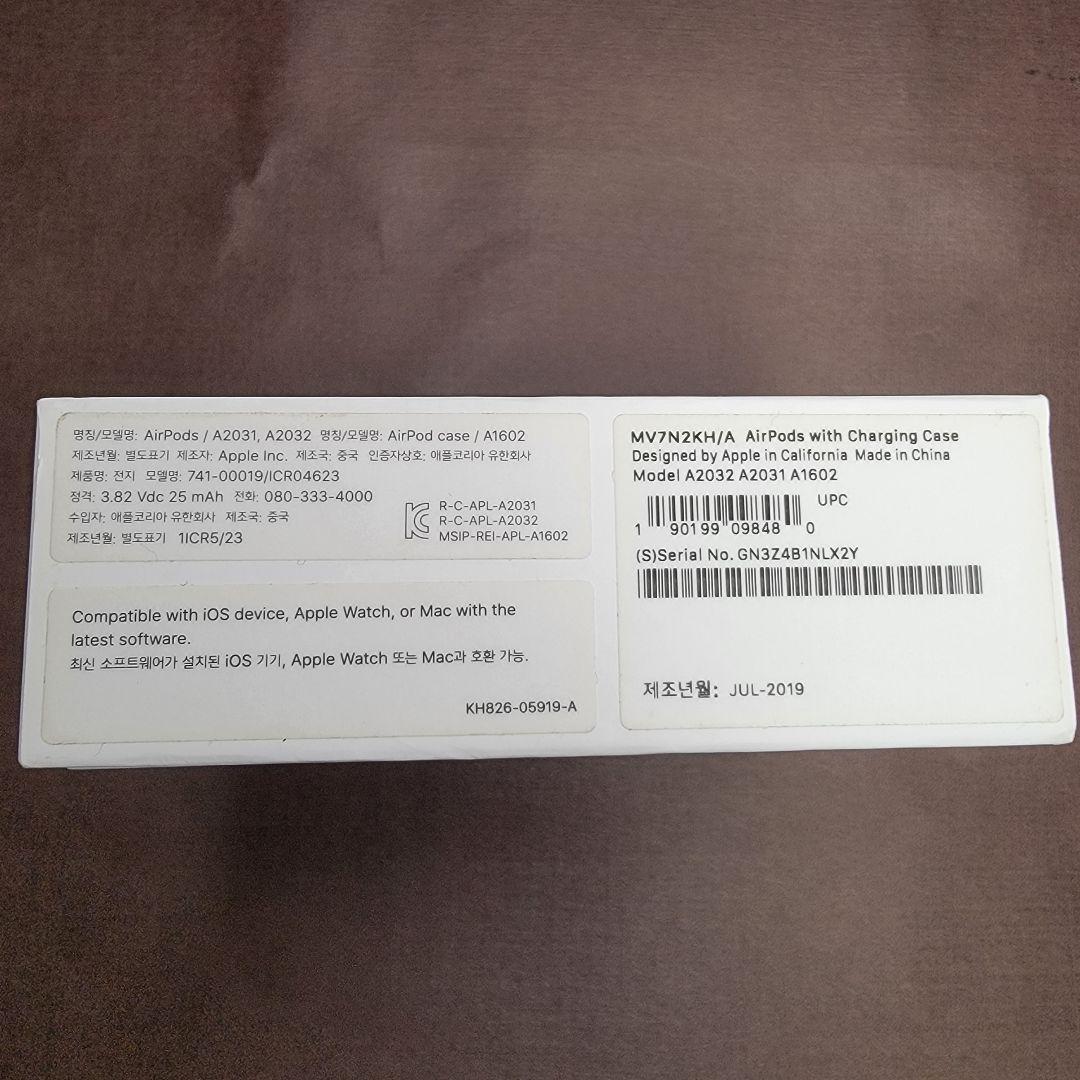 AirPods左耳だけ ホワイト