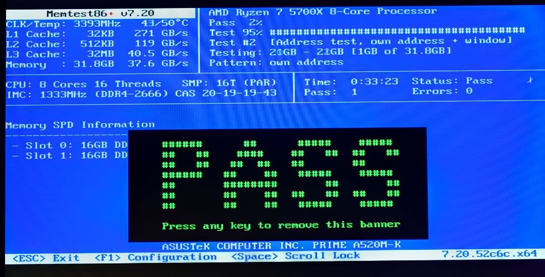 SP DDR4 メモリ 2666MHz 16GB ×2 32GB 【動作確認済】