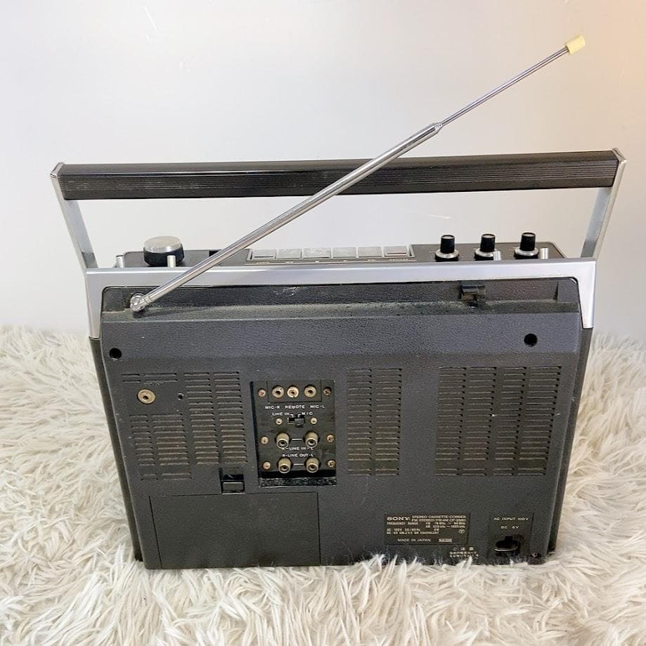 希少な動作品！ SONY CF-2580 ラジカセ ラジオ・カセットプレーヤー