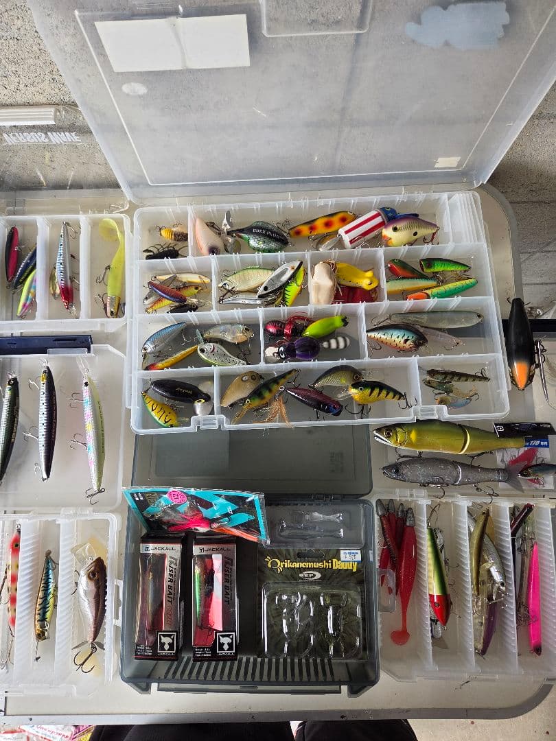 ブラックバス引退ルアーセット シーバスルアー