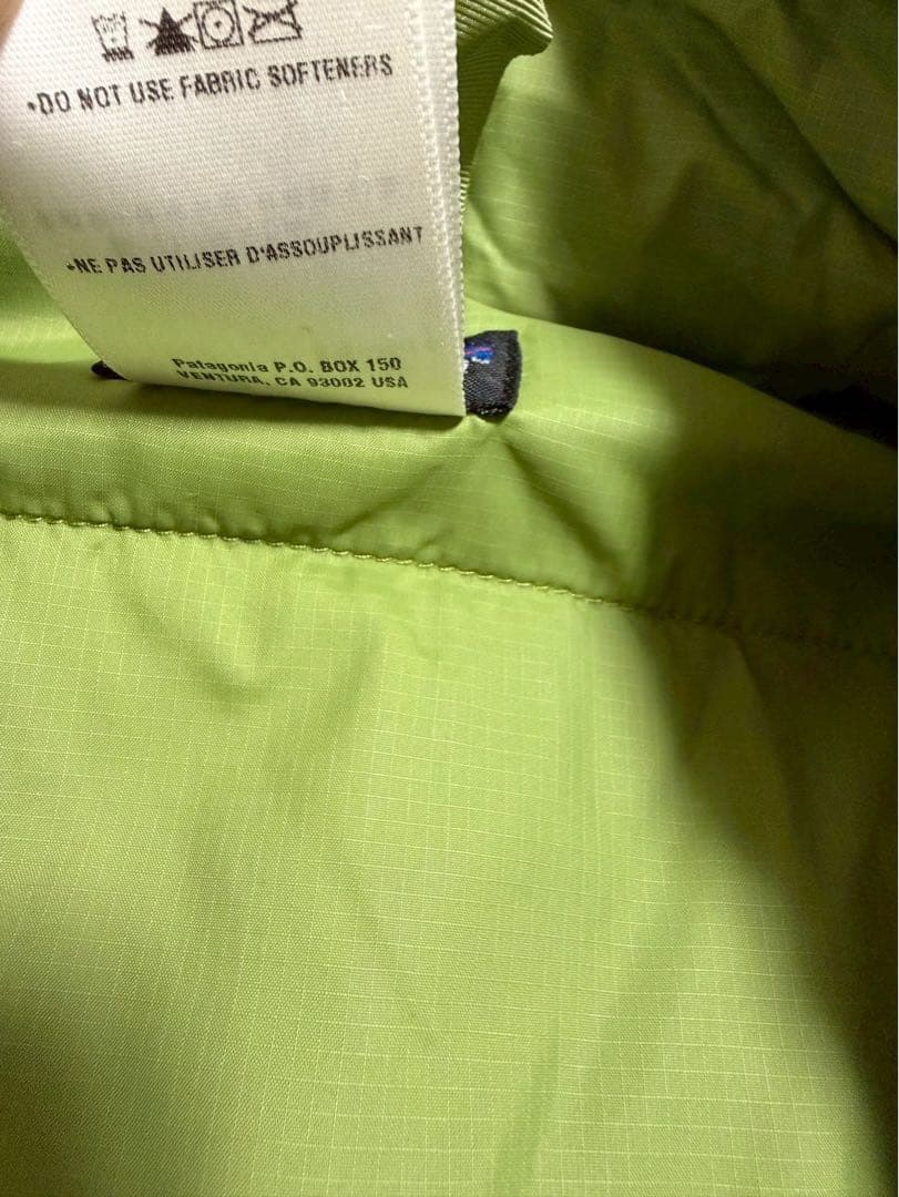 パ*郎様 patagonia パタゴニア ダウンベスト 中綿 パフボール 緑 サ