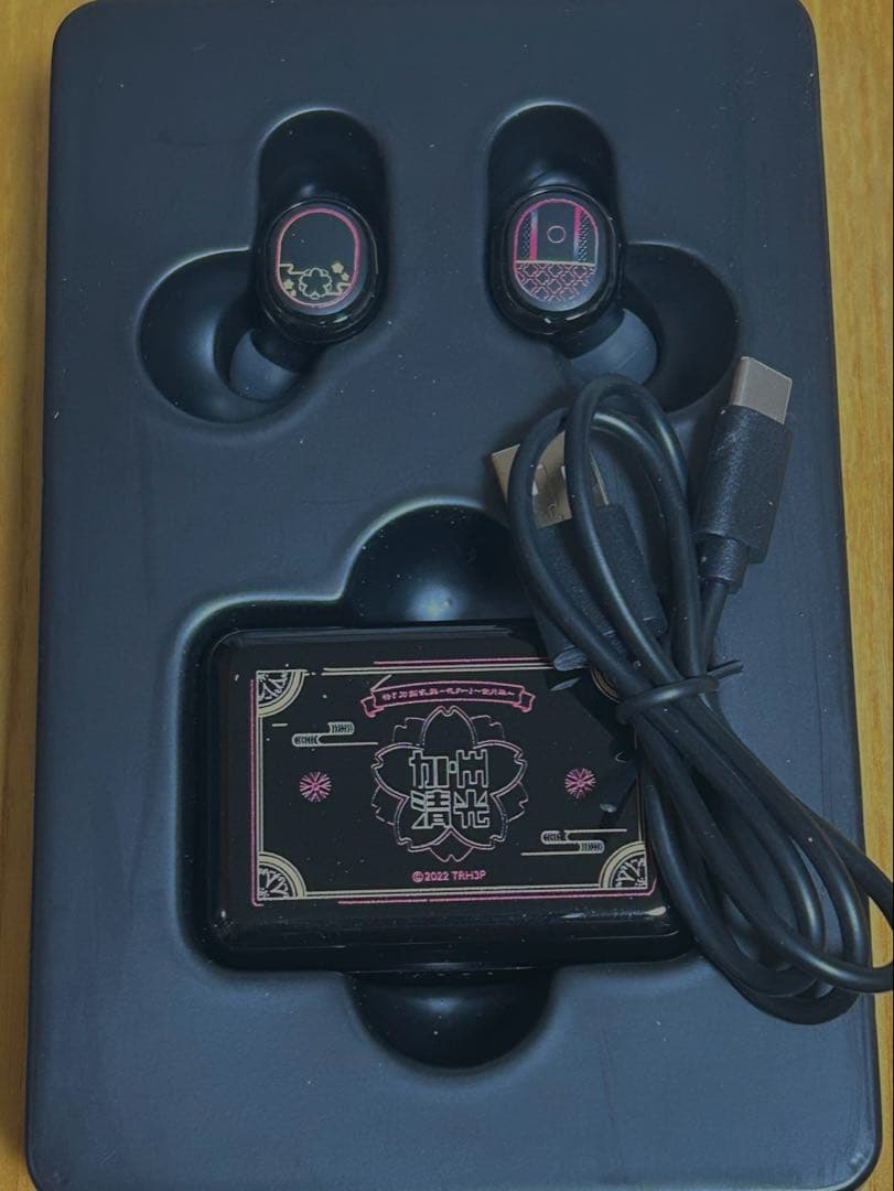 加州清光 ONKYO ワイヤレス イヤホン/特 刀剣乱舞-花丸- ～雪月華～