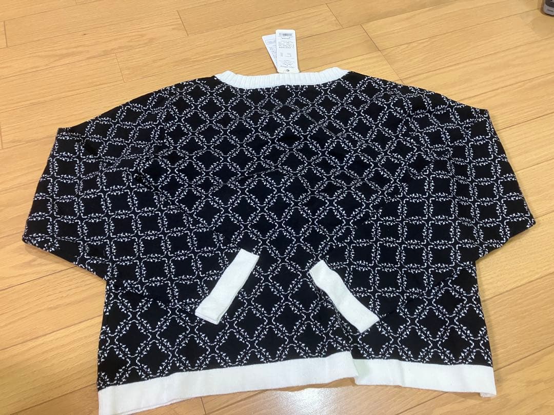 新品　スーパービューティー　44 XL カーディガン　ボレロ