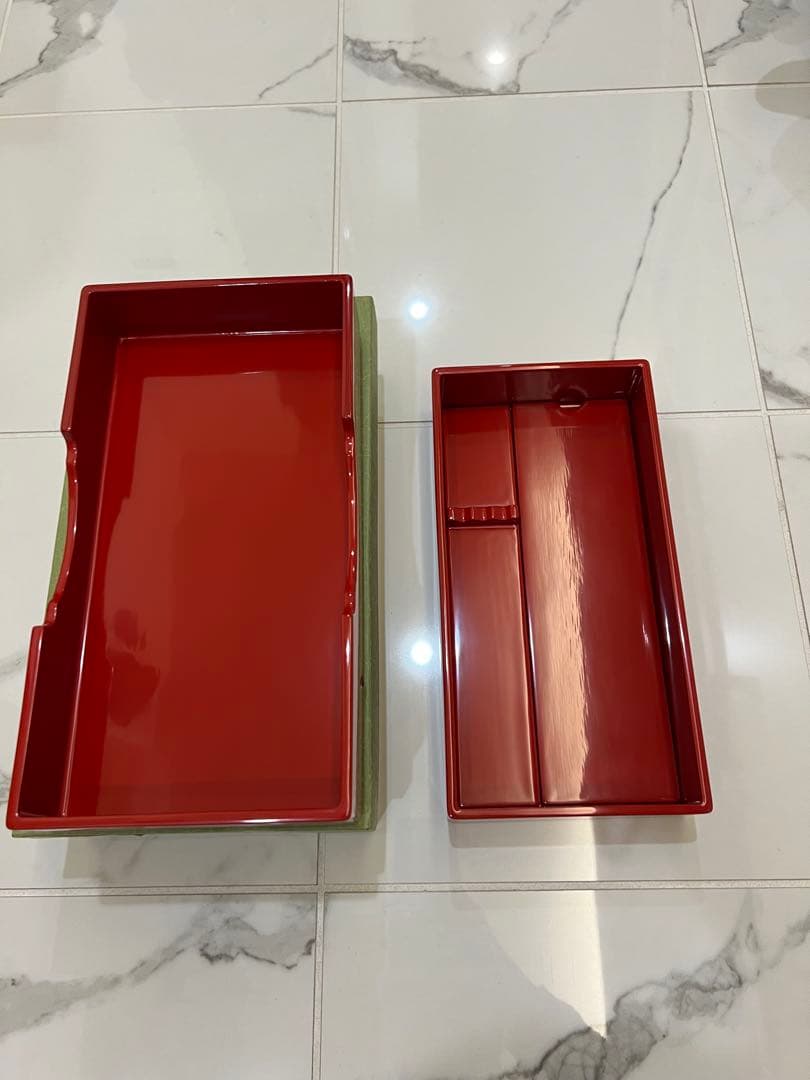 琉球漆器　硯箱