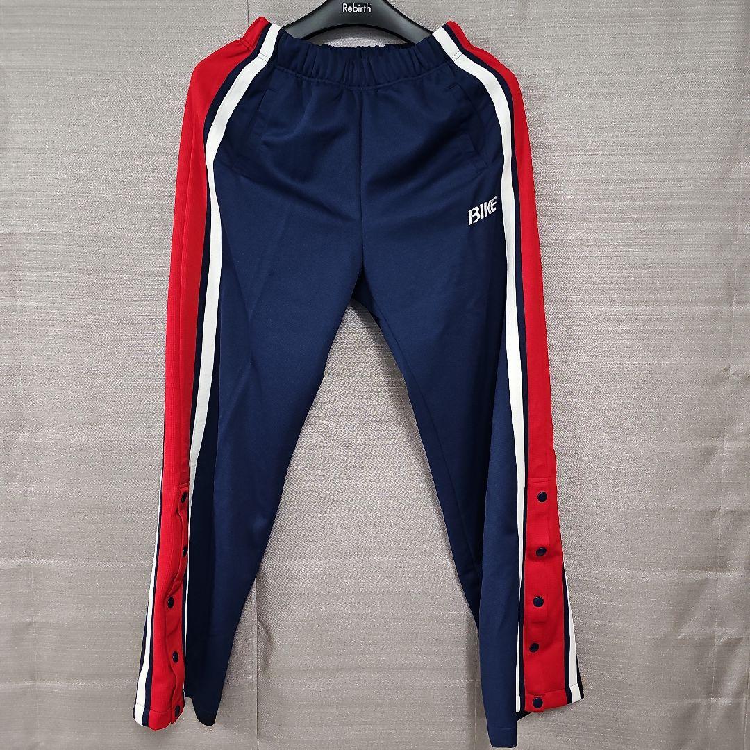 BIKE ウォームアップジャケット ネイビー 上下セット