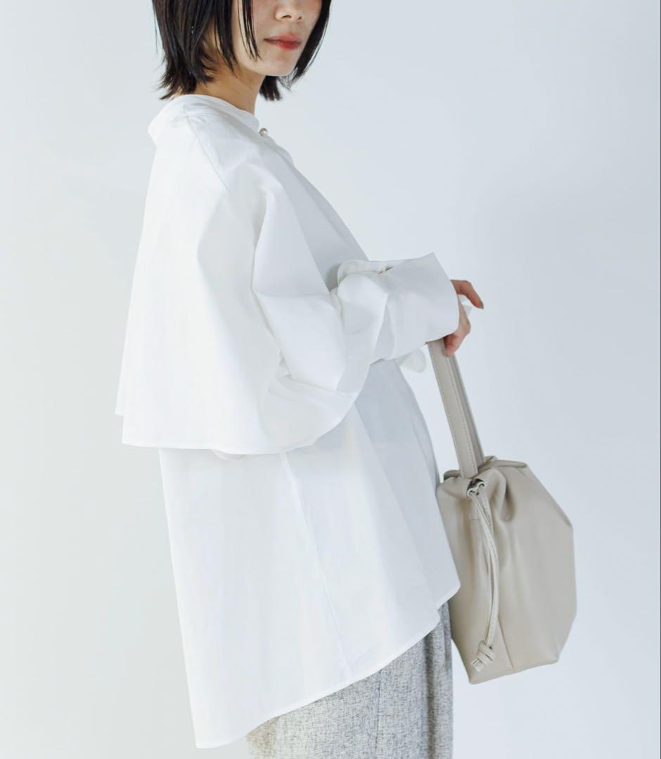 ありんこ　CHIGNON ラッフルシャツブラウス　美品　試着のみ