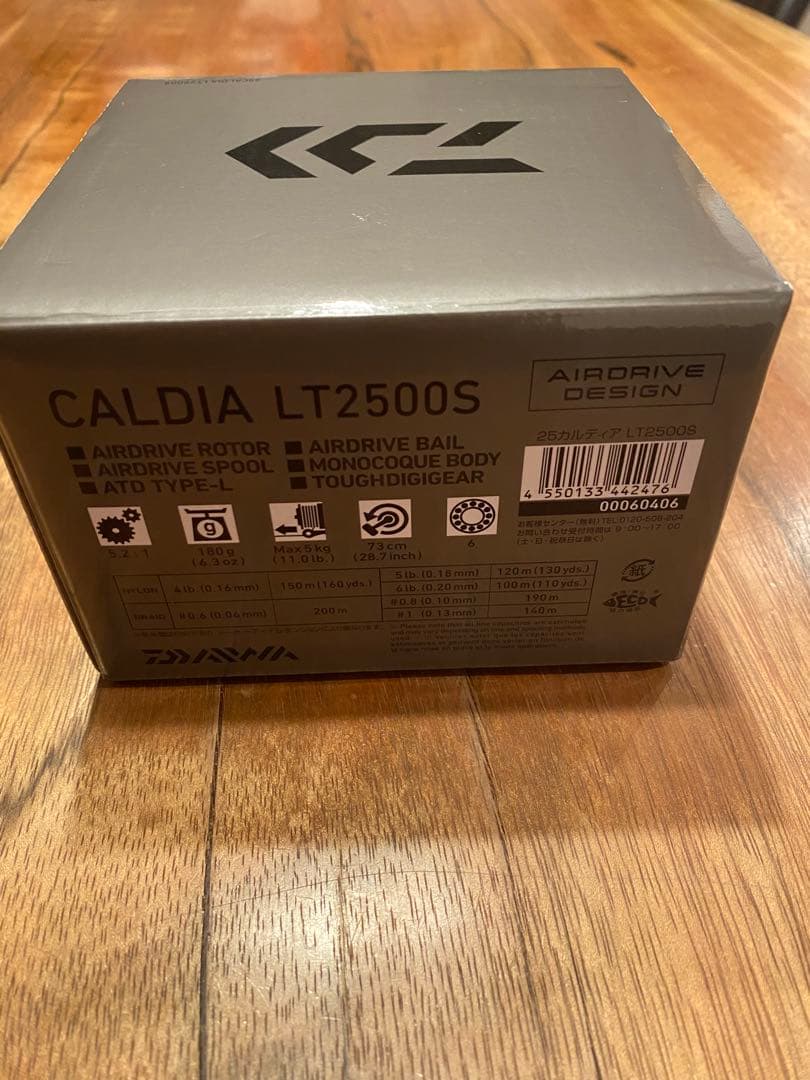 Daiwa 25CALDIA LT2500S スピニングリール