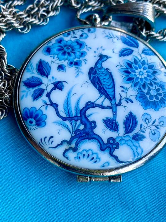 ヴィンテージ　ブルーピーコック　ロケット　ゴルデット　アメリカ製