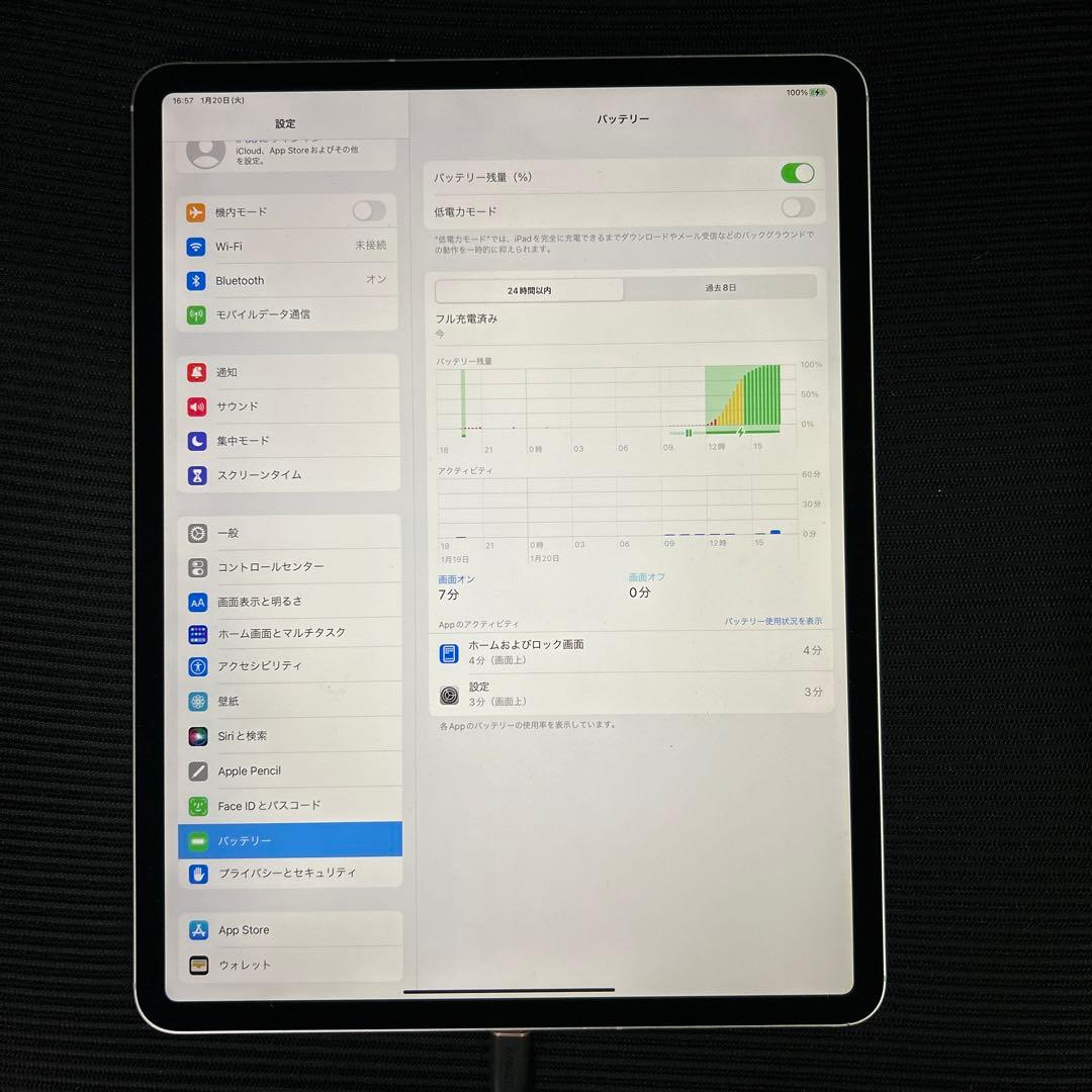 iPad Pro 12.9インチ (第３世代) Wi-Fi + Cellular