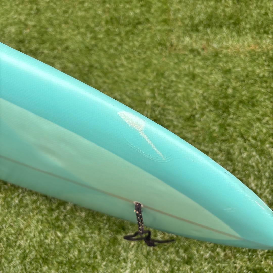 送料込　TRANSISTOR トランジスタ　ロングボード9.3 フィンリーシュ付